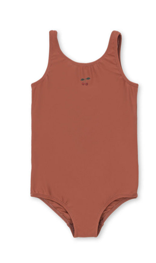 KS SpringSummer Swimsuits Cherry Solid Color In Stock