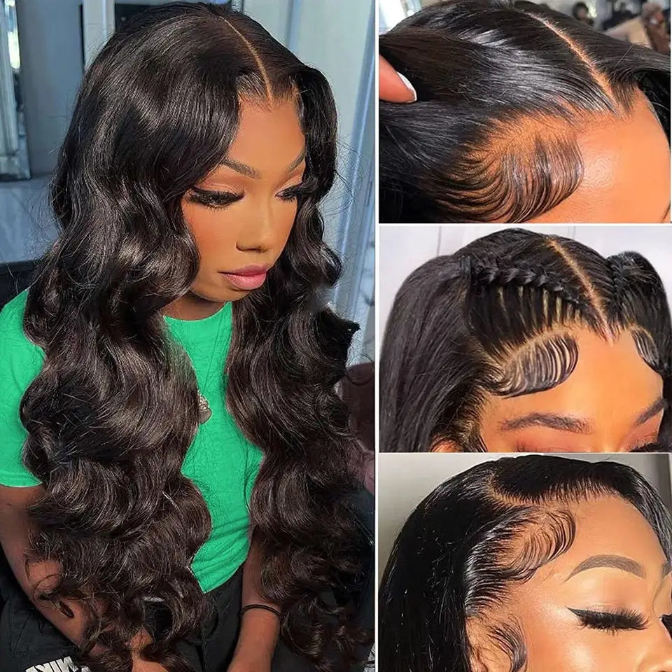Wig Human Hair Body Wave Lace Front Wigs Wholesale Glueless Hd Lace Frontal Wigs For Black Women