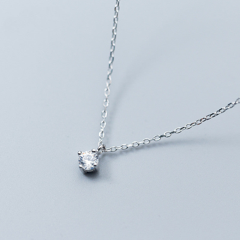 Necklace with Silver Necklace