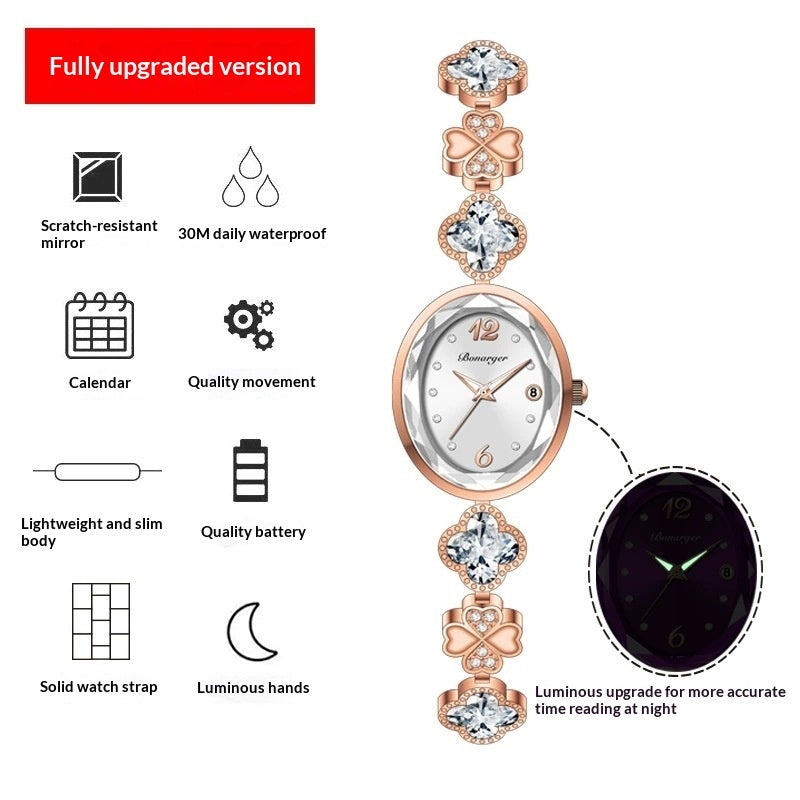 Affordable Luxury Calendar Bracelet Watch