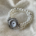 Fashion Women's Pearl Bracelet Watch