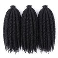22 Inch Soft Springy Afro Twist Hair Pre-Separated Spring TwistFor Soft Faux Locs Crochet Synthetic Hair Extensio Syntheticwigs N For Women Curly Hair Wig Ready To Wear 3in1 Half WigSynthetic Wigs