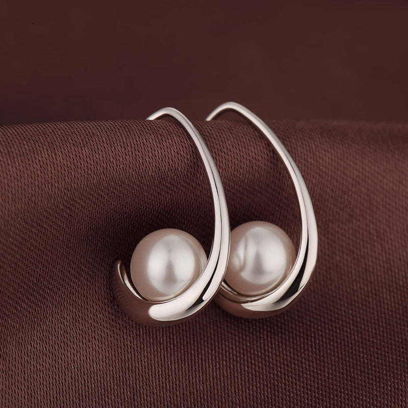 Stainless Steel High-End Irregular Trendy Earrings